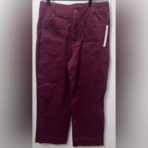 NWT Bagatelle Women’s Deep Burgundy Chinos